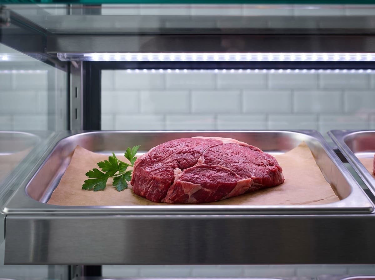 Steak de bœuf coupé minute